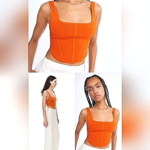 Aritzia Babaton Sculpt Knit Bustier Corset
